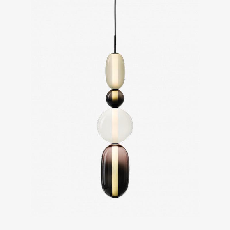 LunaGlo | Luxe Glazen Hanglamp voor een Elegante Sfeer