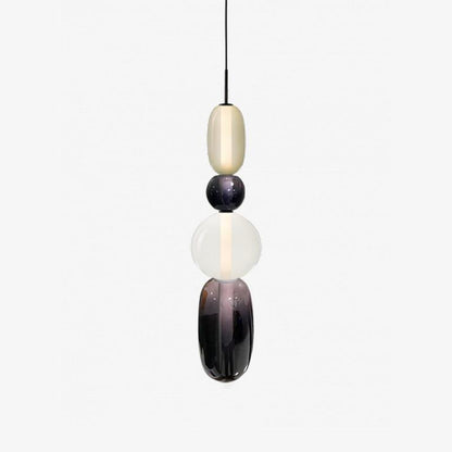 LunaGlo | Luxe Glazen Hanglamp voor een Elegante Sfeer