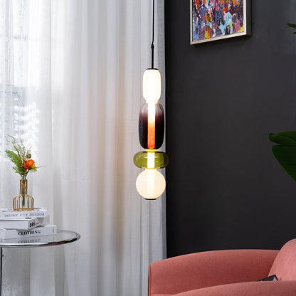 LunaGlo | Luxe Glazen Hanglamp voor een Elegante Sfeer