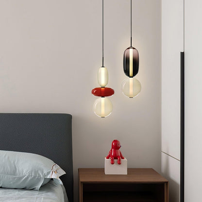 LunaGlo | Luxe Glazen Hanglamp voor een Elegante Sfeer