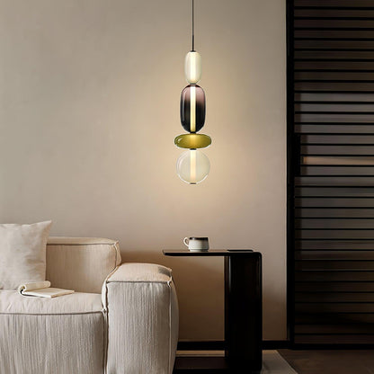 LunaGlo | Luxe Glazen Hanglamp voor een Elegante Sfeer