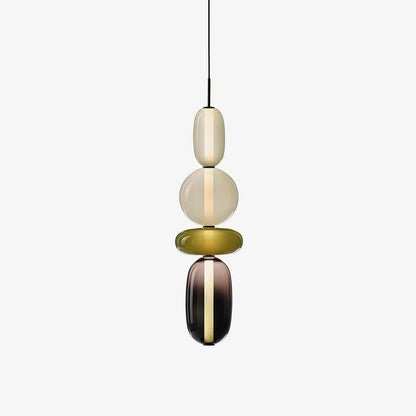 LunaGlo | Luxe Glazen Hanglamp voor een Elegante Sfeer