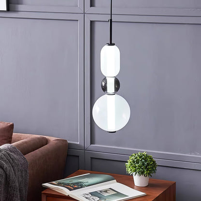 LunaGlo | Luxe Glazen Hanglamp voor een Elegante Sfeer