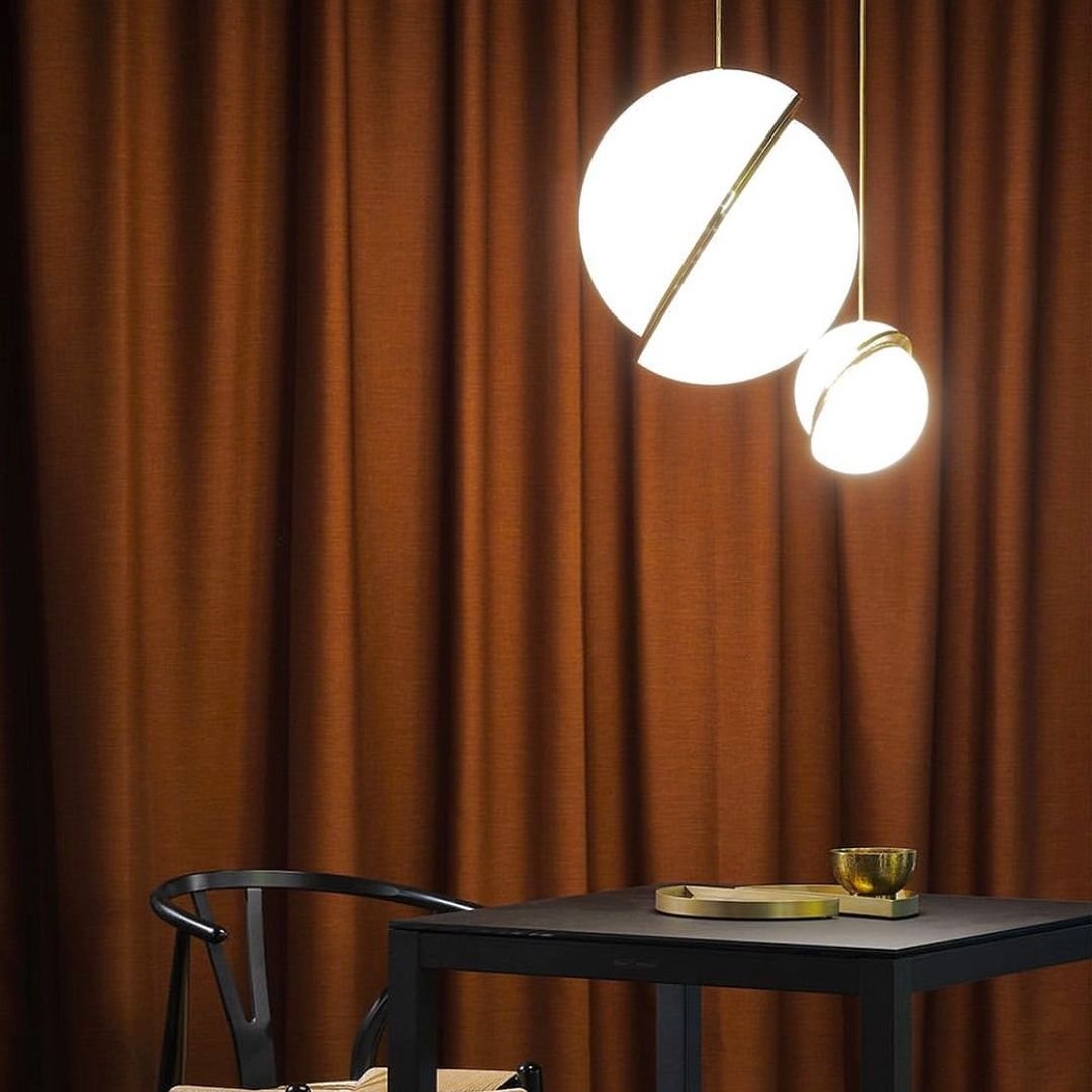 LuneCourbée – Hanglamp met Betoverend Maandesign voor Elegante Sfeer