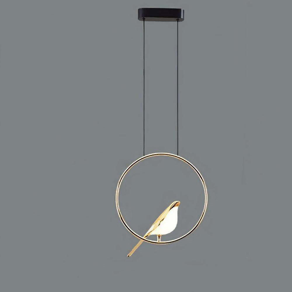 SkyLight - Speelse Hanglamp met Decoratieve Vogencirkel voor een Unieke en Luchtige Sfeer