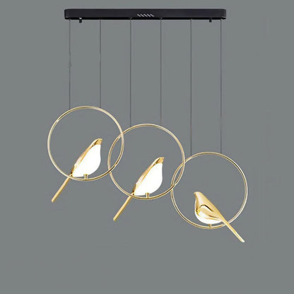 SkyLight - Speelse Hanglamp met Decoratieve Vogencirkel voor een Unieke en Luchtige Sfeer