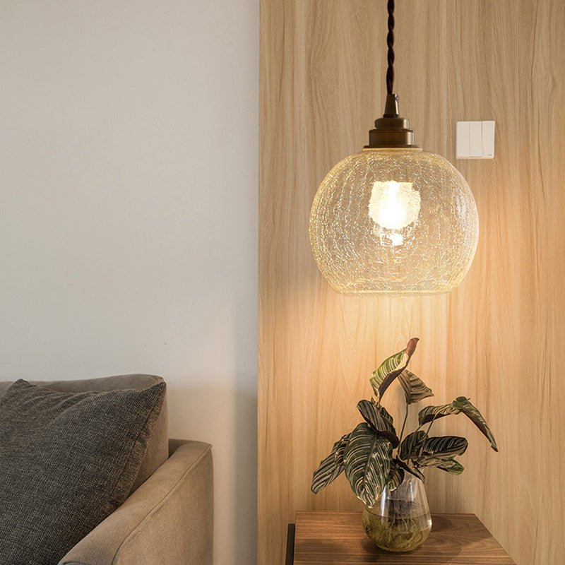 Kristallen Glazen Hanglamp | Luxe Eetkamerverlichting met LED-Licht