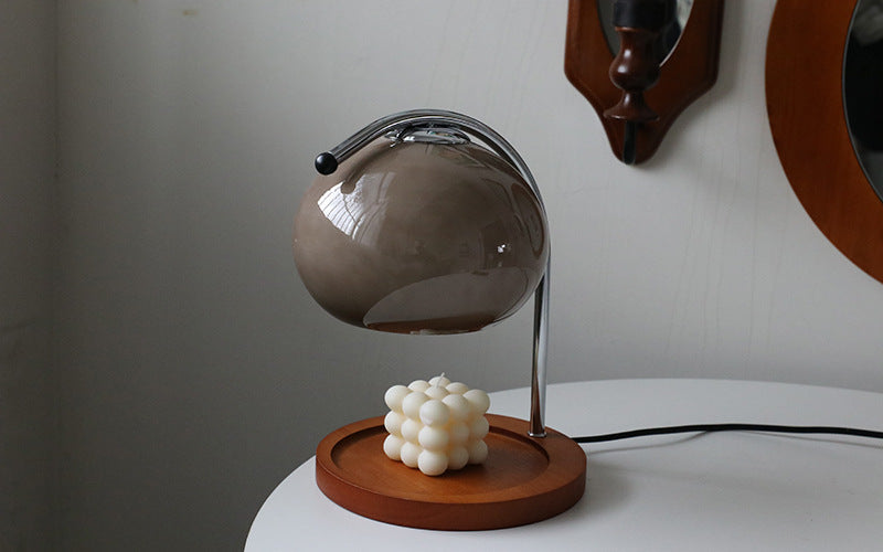 GlowSphere | Elegante Glazen Kaarsverwarmingslamp voor een Betoverende Ervaring