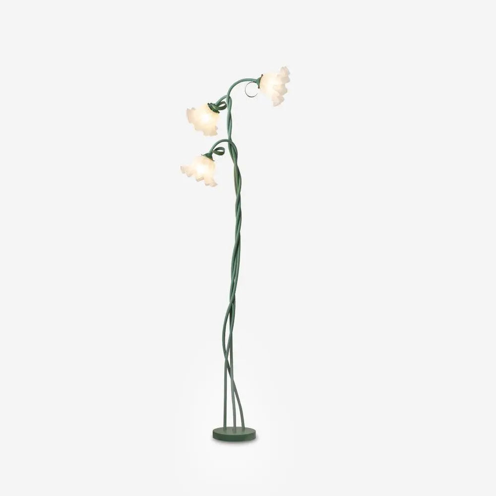 PetalGlow | Stijlvolle Serene Bloemen Vloerlamp