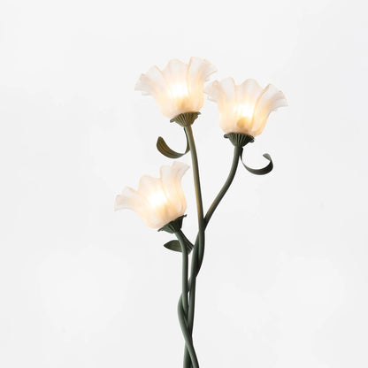 PetalGlow | Stijlvolle Serene Bloemen Vloerlamp