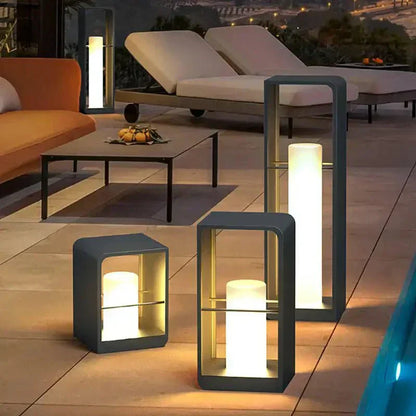 SolarLantern Luxe – Stijlvolle Zonnelantaarns voor Buitenverlichting