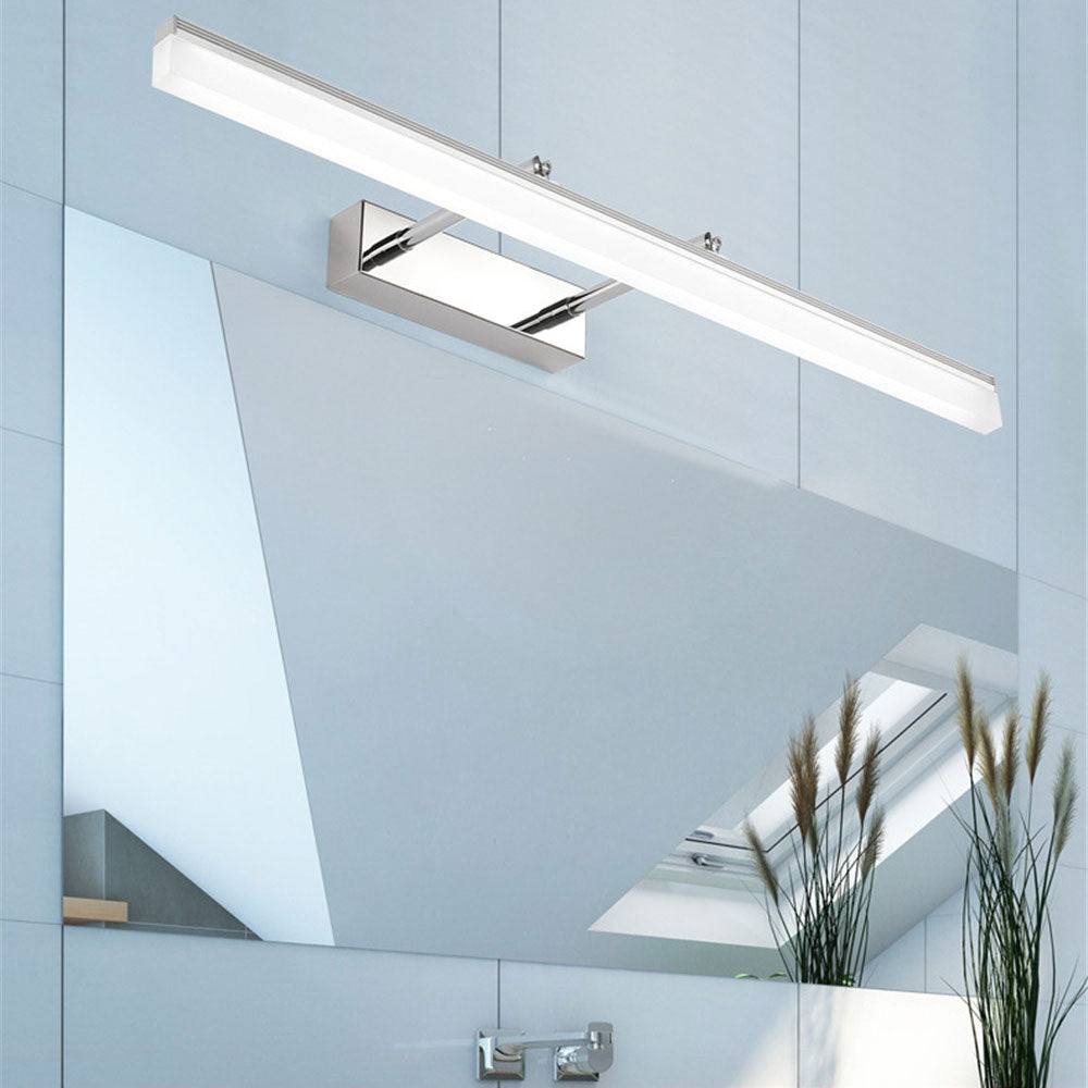 HydraGlow – Waterdichte LED Wandlamp voor Moderne Badkamerspiegels