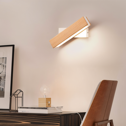 TwistLume | 360° Draaibare Rechthoekige LED Wandlamp