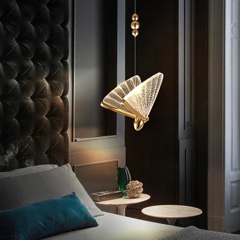 AureliaGlow – Luxe Vlinder Hanglamp voor Sfeervolle Verlichting