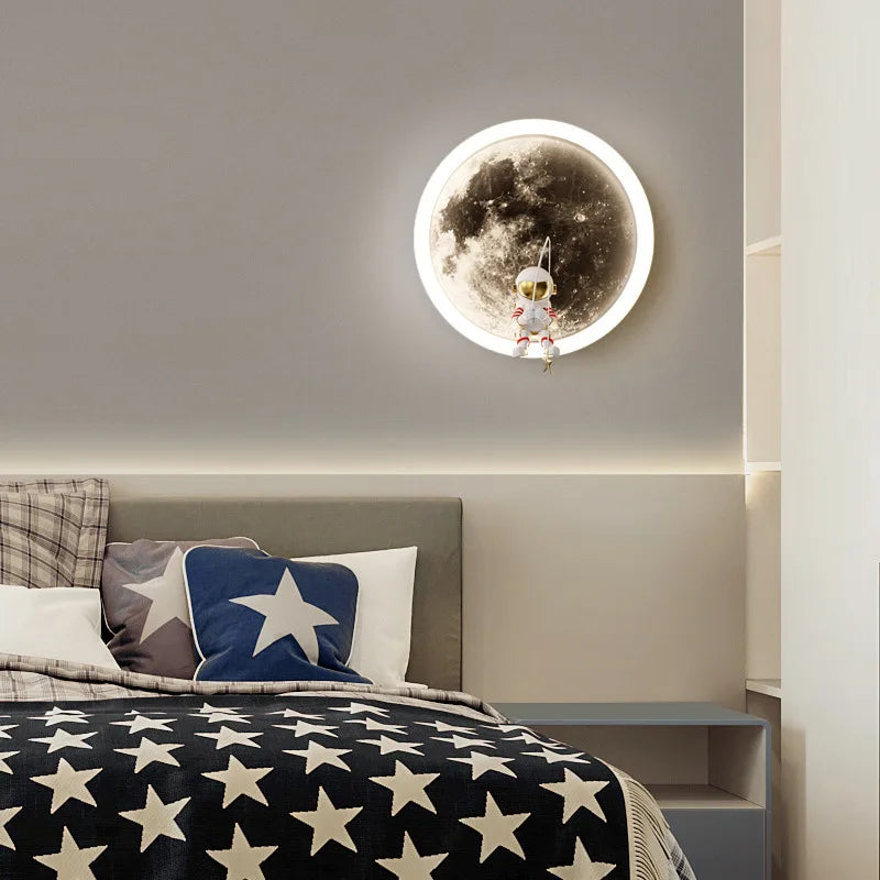 LunaLight - LED Maan Wandlamp