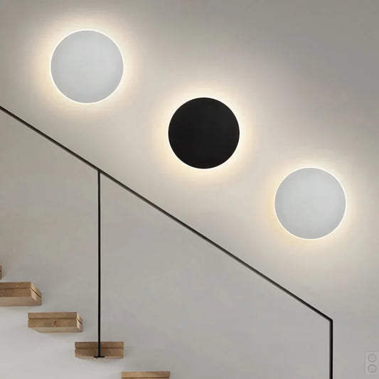 Alexandros - Stijlvolle Ronde LED Wandlamp voor Moderne Interieurs