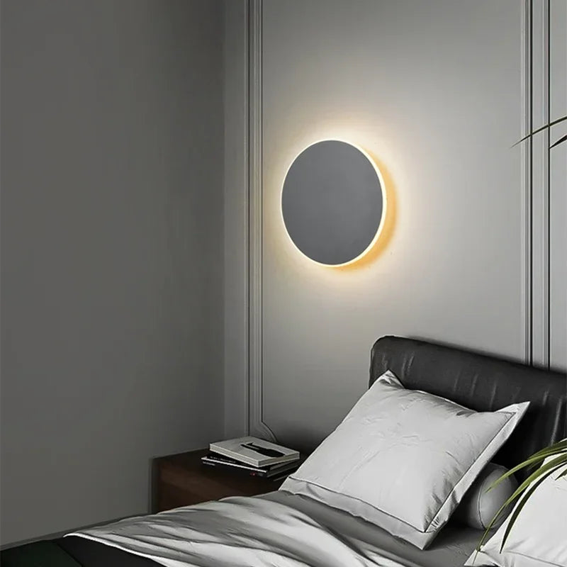 Alexandros - Stijlvolle Ronde LED Wandlamp voor Moderne Interieurs