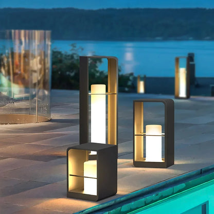 SolarLantern Luxe – Stijlvolle Zonnelantaarns voor Buitenverlichting