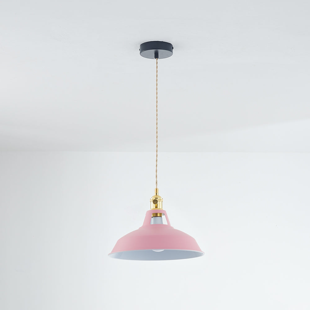 SpectrumGlow - Kleurrijke Metalen Hanglamp met Vibrant Design