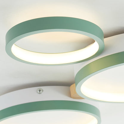 Antoine – Moderne Plafondlamp in Wit en Grijs Metaal