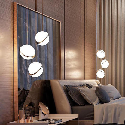 LuneCourbée – Hanglamp met Betoverend Maandesign voor Elegante Sfeer