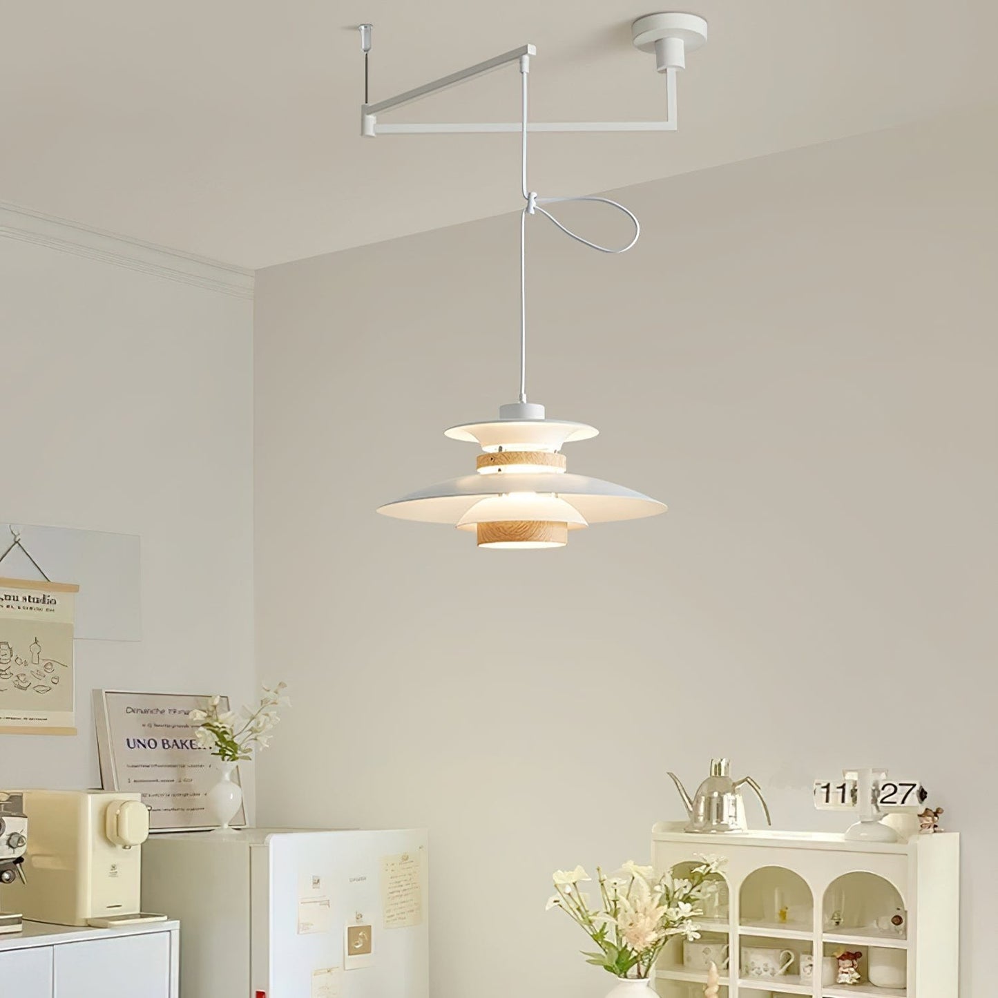 Mercero – Hanglamp met Flexibele Zwenkarm voor Stijlvolle Verlichting