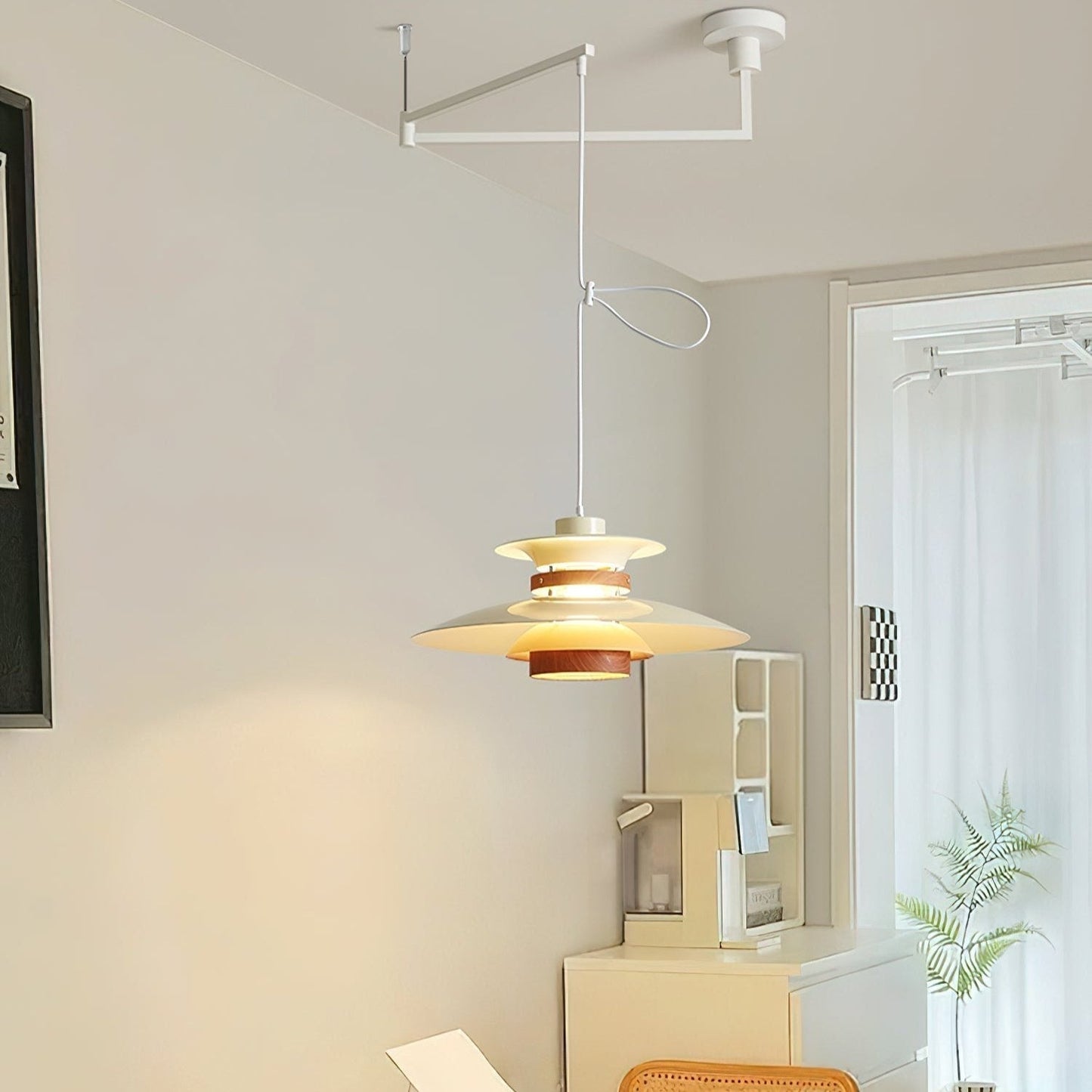 Mercero – Hanglamp met Flexibele Zwenkarm voor Stijlvolle Verlichting