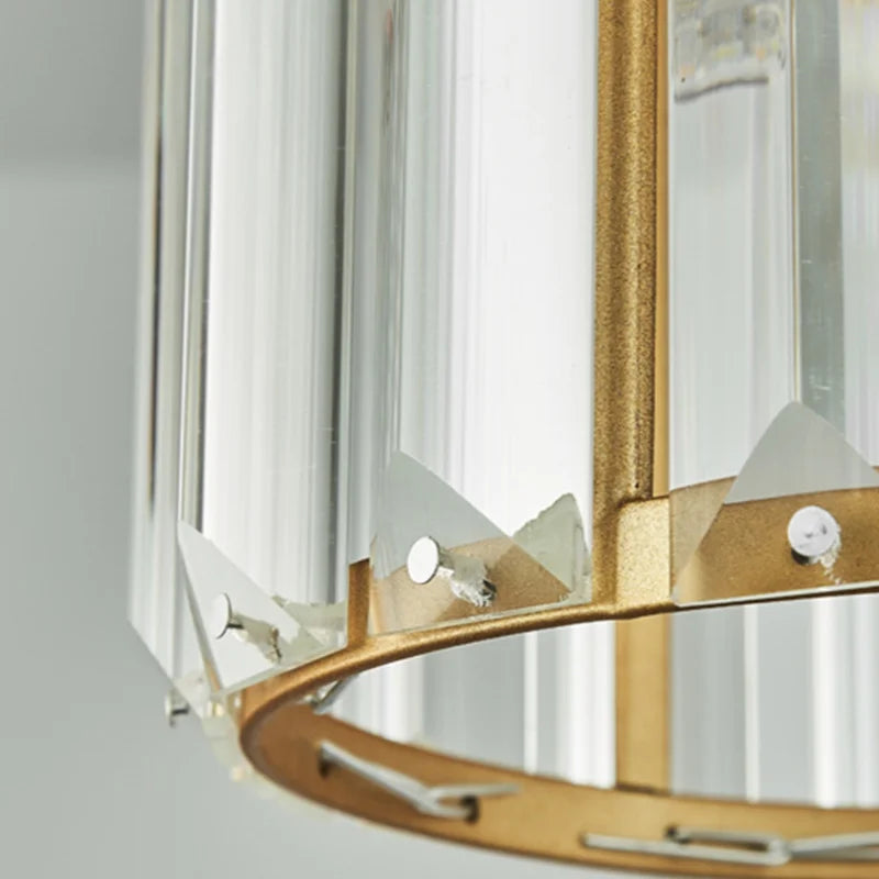 CrystalGlow - Luxueuze LED Kristallen Hanglamp voor Woonkamer en Eetkamer met Modern Design