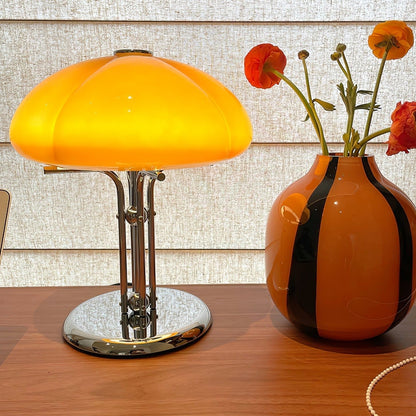 Luxe Lichtgevende Champignon Tafellamp | Een Tijdloos Design voor Jouw Woonruimte