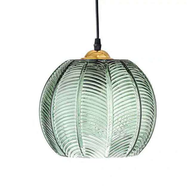 VerdantGlow - Elegante Palm Bladeren Hanglamp voor Sfeervolle Verlichting