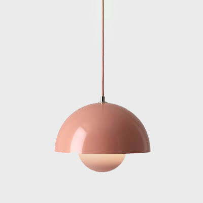 Halfronde Scandinavische Macaron Hanglamp