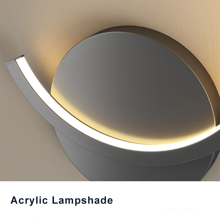 LumiCirca | Strakke LED Wandlamp met Minimalistisch Cirkelontwerp