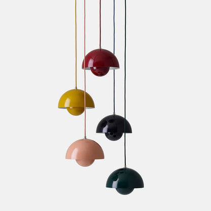 Halfronde Scandinavische Macaron Hanglamp