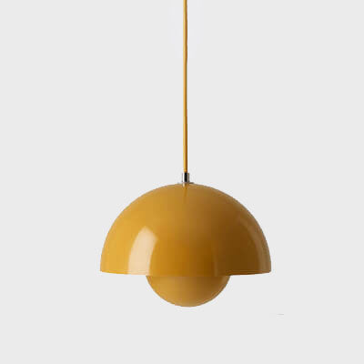 Halfronde Scandinavische Macaron Hanglamp