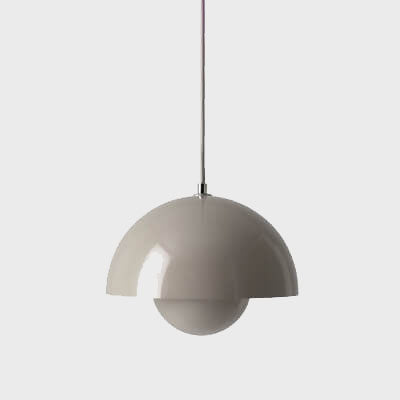 Halfronde Scandinavische Macaron Hanglamp