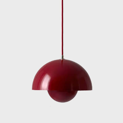 Halfronde Scandinavische Macaron Hanglamp