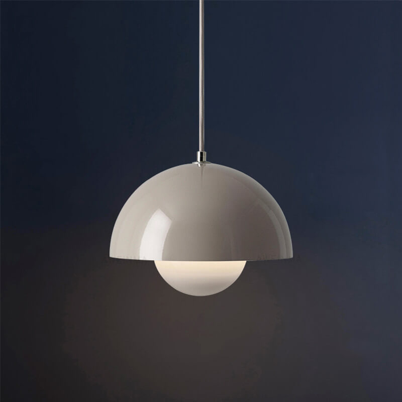 Halfronde Scandinavische Macaron Hanglamp