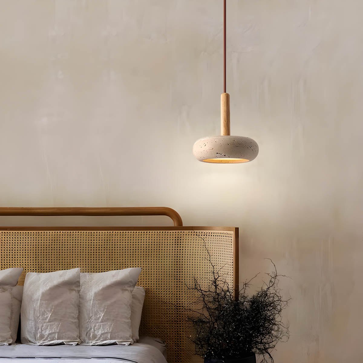 RusticaWabi | Handgemaakte Wabi Sabi Hanglamp