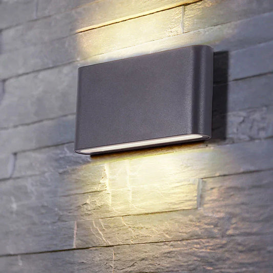 AuraWall - Minimalistische Waterdichte LED Wandlamp