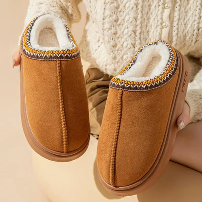 CozySteps - Fluffy Slippers voor Dames | Pluche Winter Huispantoffels in Grote Maten