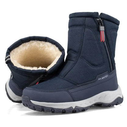 SnowTrek - Waterproof Hoge Top Winter Snowboots | Warme Platform Laarzen