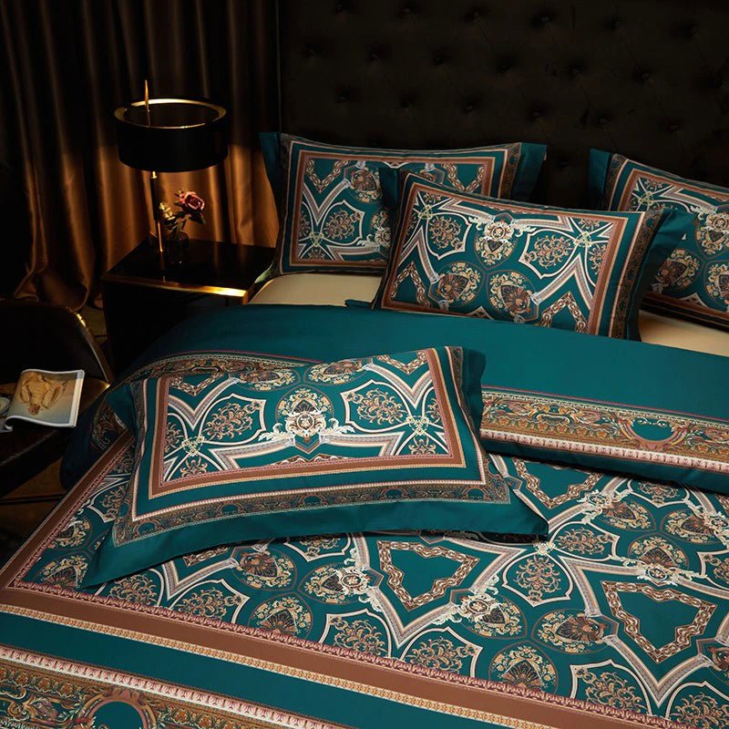 Vintage Grandeur - Dekbedovertrekset van Egyptisch katoen | Luxe, ademend en duurzaam design