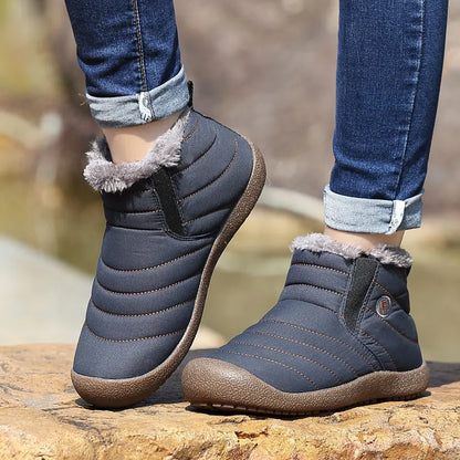 CozyStep - Heren en Dames Enkellaarzen | Waterdichte Antislip Winterlaarzen met Fleecevoering