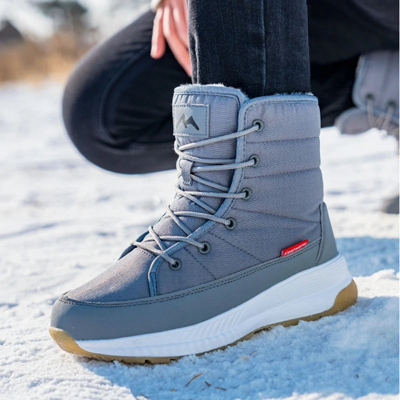 Aria - Dames Hoge Snowboots | Non-slip Warme Lace-up Ankle Ski Schoenen