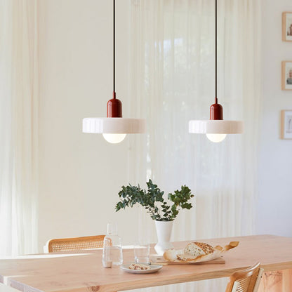 Nordic Retro Glazen Hanglamp - Moderne Verlichtingsarmatuur