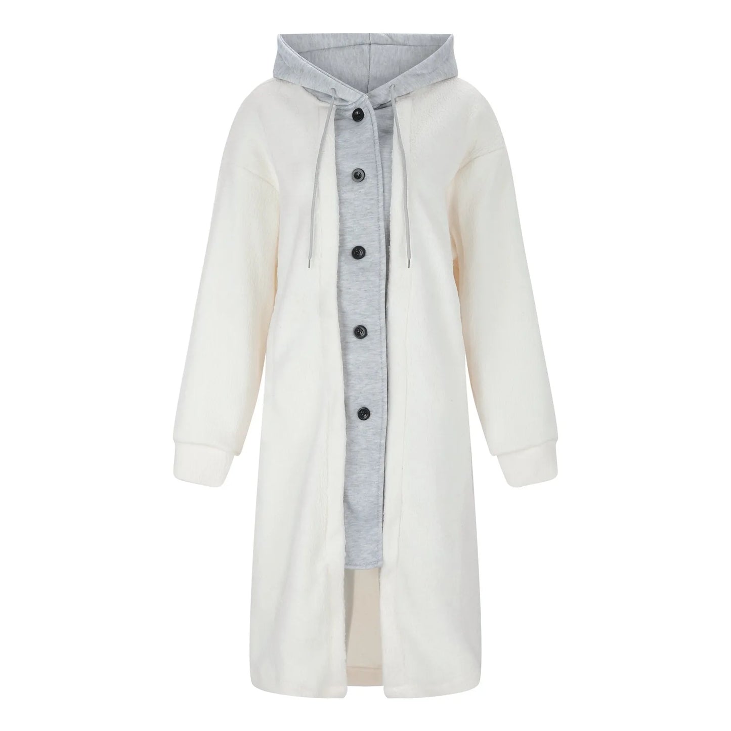 Sienna - Dames Zomer Kleding Set | Lange Mouwen Hoodie Jas met Faux Details