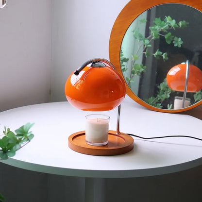 GlowSphere | Elegante Glazen Kaarsverwarmingslamp voor een Betoverende Ervaring