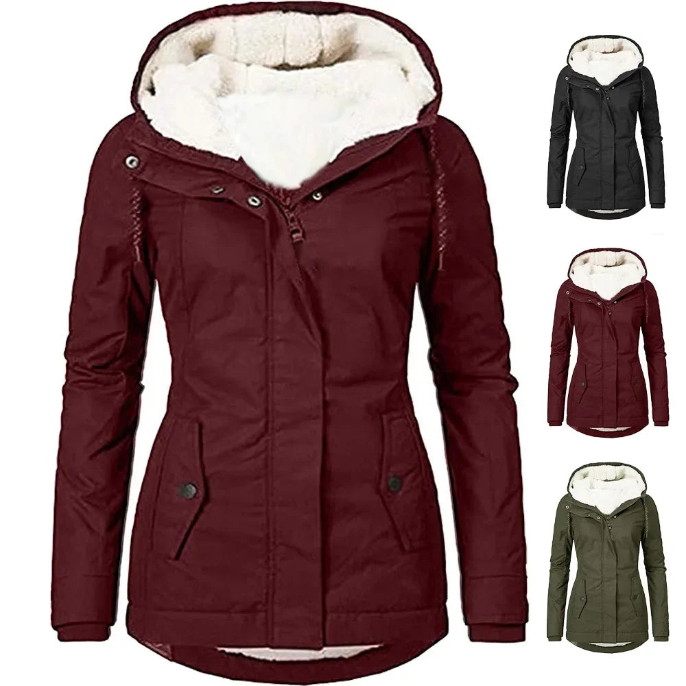 Freya - Dames Outdoor Jas met Rits | Winddichte Waterdichte Bergbeklimjas voor Herfst/Winter