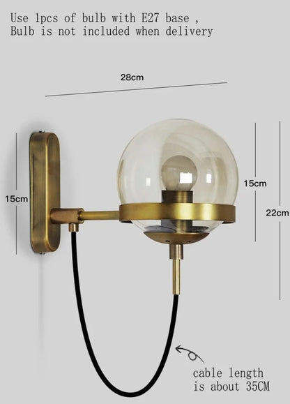 VogueLumen - Moderne Luxe Wandlamp voor Stijlvolle Verlichting