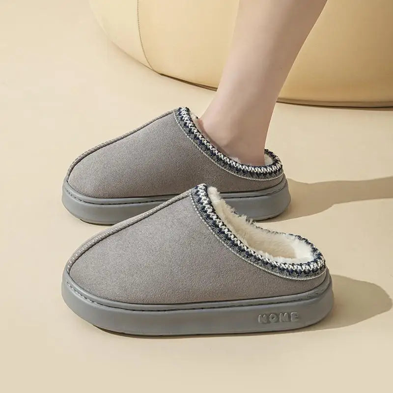 CozySteps - Fluffy Slippers voor Dames | Pluche Winter Huispantoffels in Grote Maten